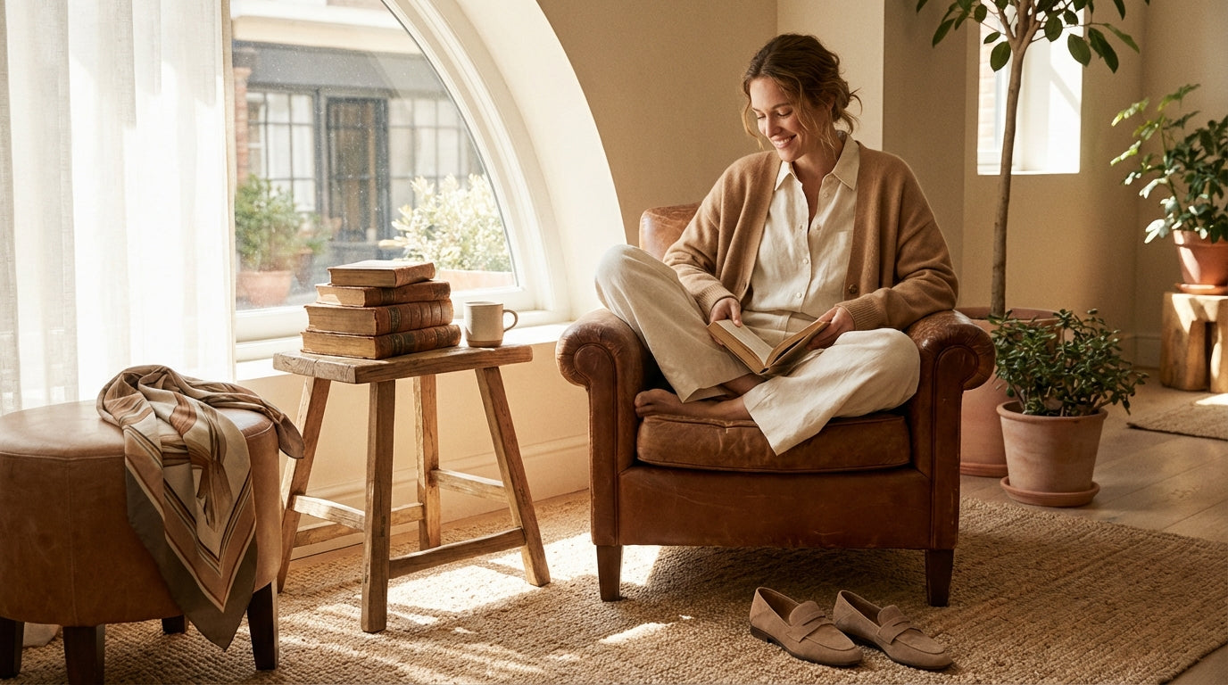 Library Chic: Timeless Vibes for Soulful Living